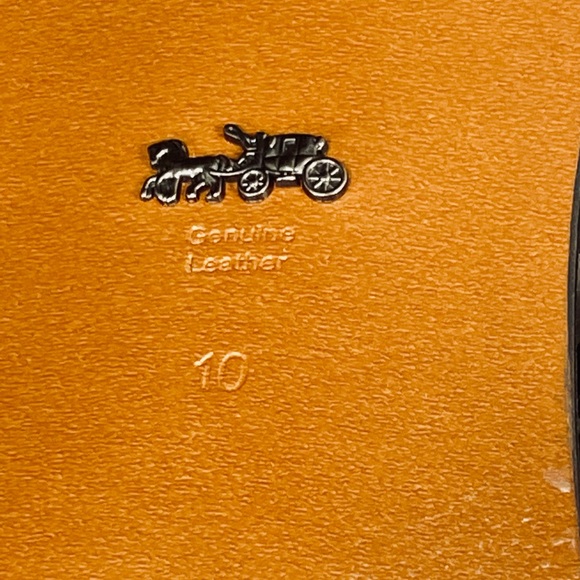 Coach Mid Heel Sandal w/Coach Link - Picture 15 of 15